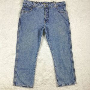 Cabela's Mens Jeans Relaxed Fit Straight‎ Leg Denim Blue Medium Wash 38x29